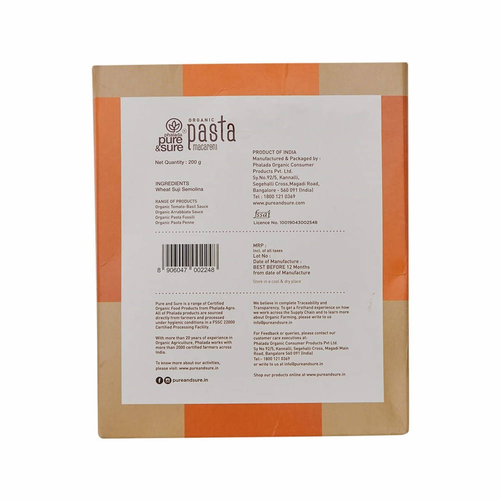 Pure & Sure Organic Pasta Macaroni online