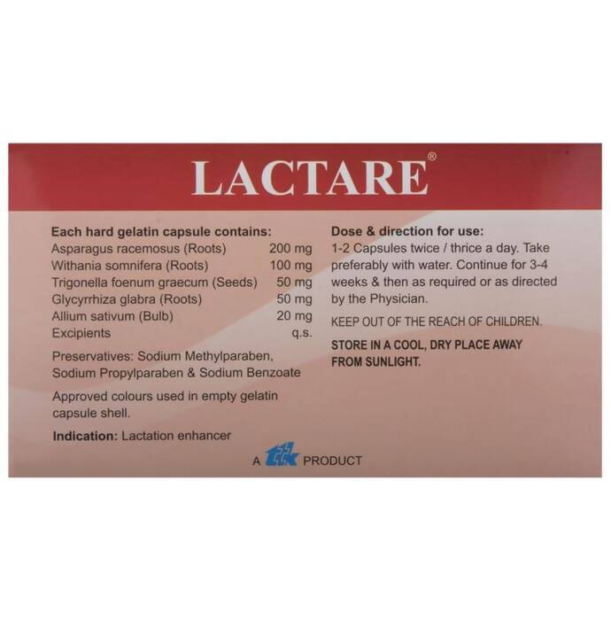 Lactare Capsules - Distacart