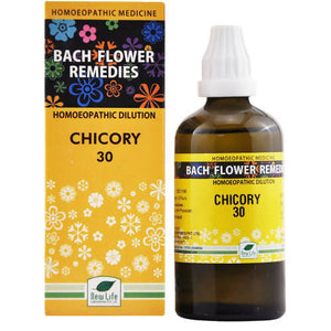 New Life Homeopathy Bach Flower Remedies Chicory Dilution