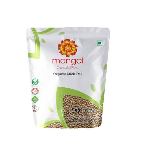 Mangal Organics Moth Dal - Distacart