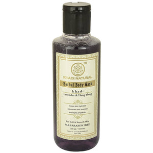 Khadi Natural Lavender & Ylang Ylang Herbal Body Wash - Distacart