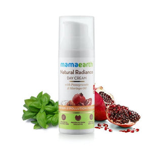 Mamaearth Natural Radiance Day Cream For Sun & Pollution Defence