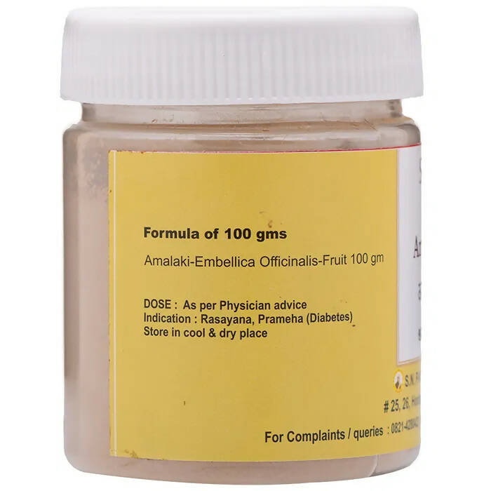 S N Pandit Ayurveda Amalaki Choorna - Distacart