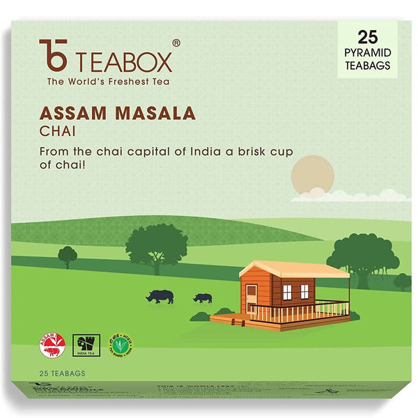 Teabox Assam Masala Chai Tea Bags