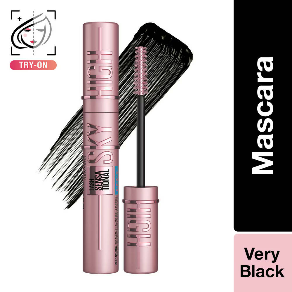 Maybelline New York Lash Sensational Sky High Waterproof Mascara - Very Black - Distacart