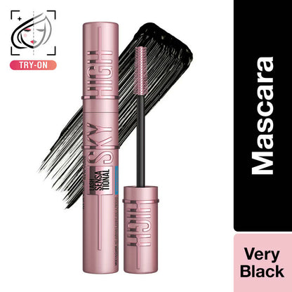 Maybelline New York Lash Sensational Sky High Waterproof Mascara - Very Black - Distacart