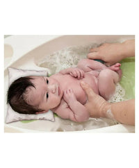 Thumbnail for AHC New Born Baby Waterproof Bathing Pillow With Bean Filling For Bathing Chair/Tub/Sheet - Cream - Distacart