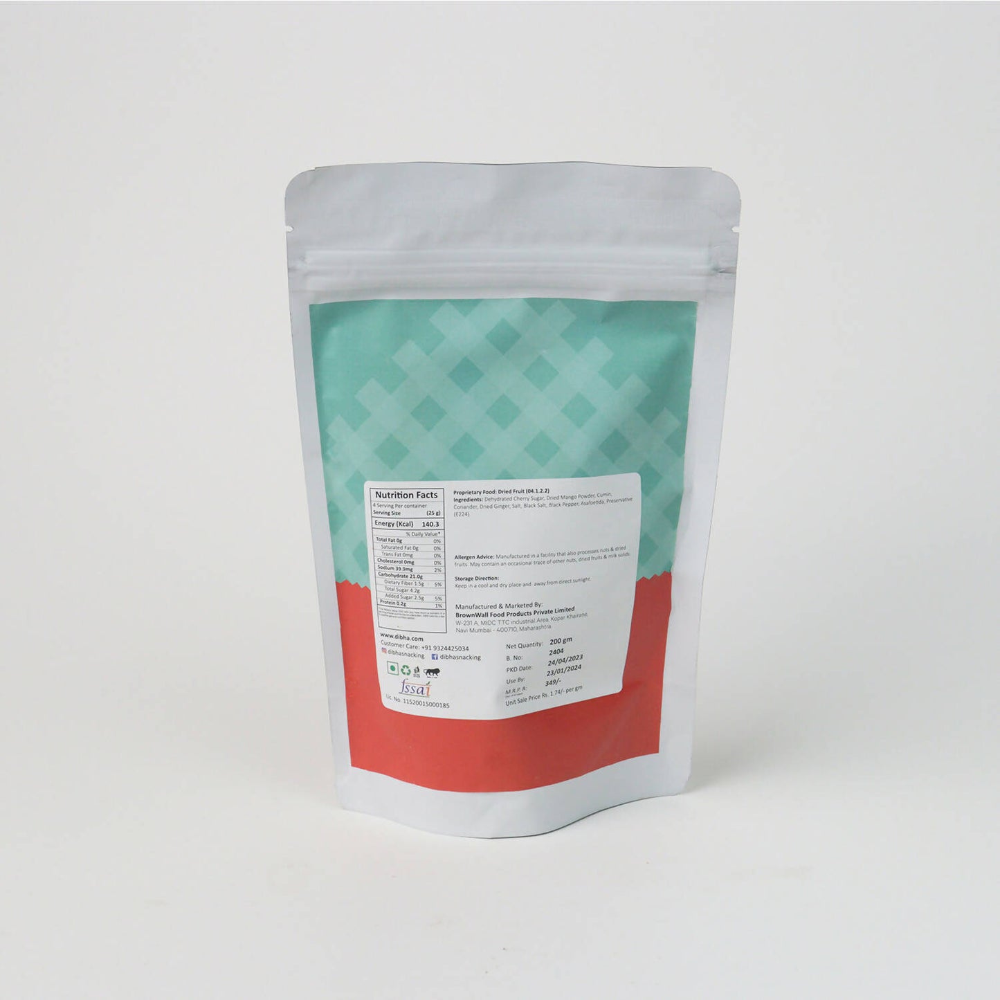 Dibha - Honest Snacking Chatpata Raisins - Distacart