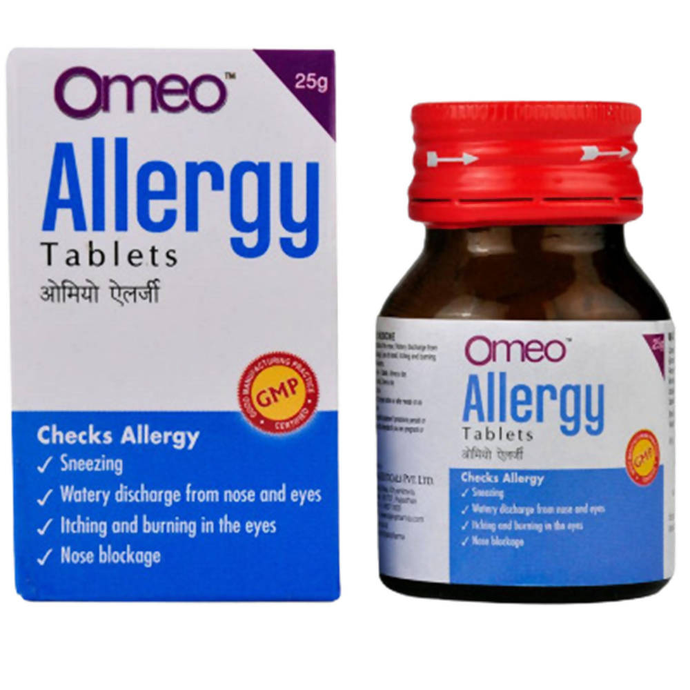 Bjain Homeopathy Omeo Allergy Tablets - Distacart