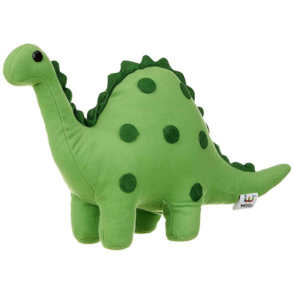 Webby Green Soft Dinosaur Plush Stuffed Toy-30cm - Distacart