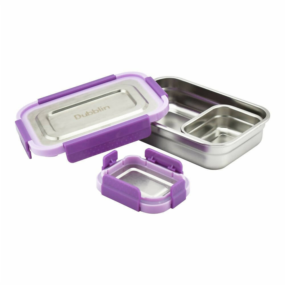 Dubblin Dineout Junior Stainless Steel Lunch Box - Distacart