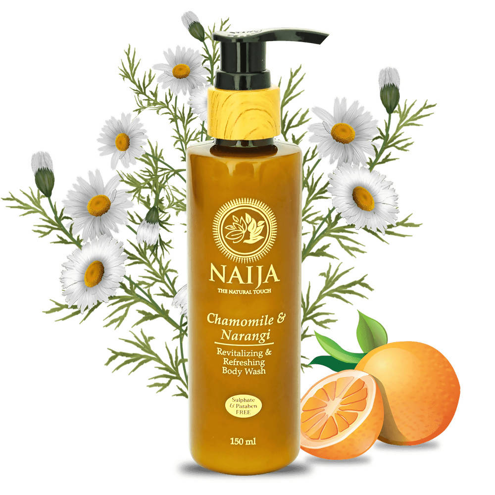 Naija Chamomile & Narangi Revitalizing & Refreshing Body Wash