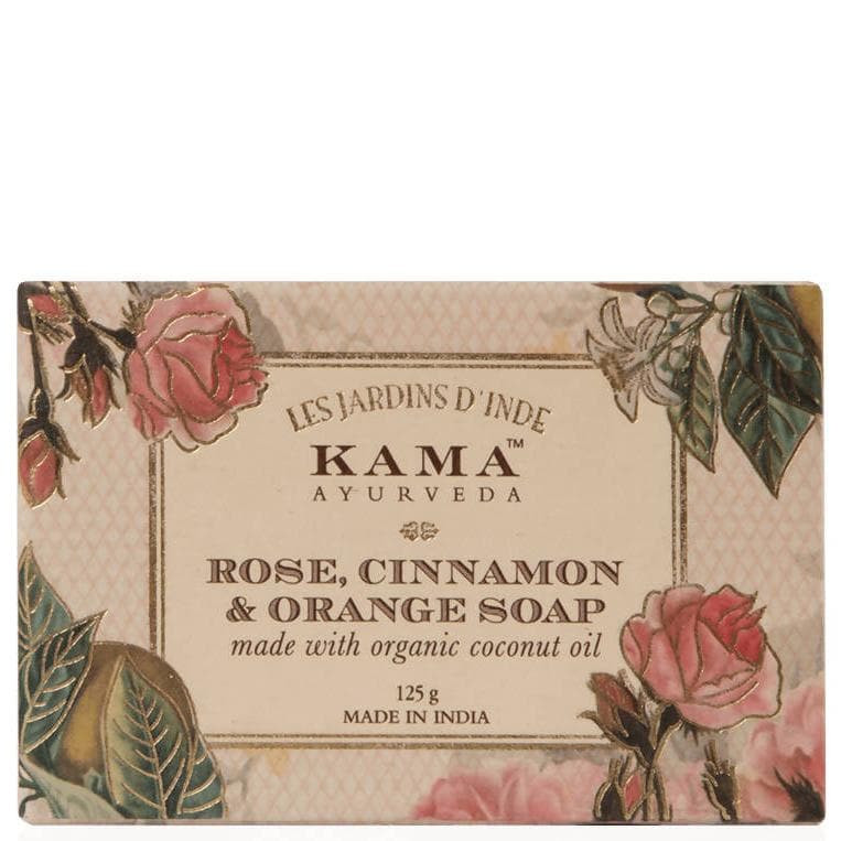 Kama Ayurveda Rose, Cinnamon & Orange soap 