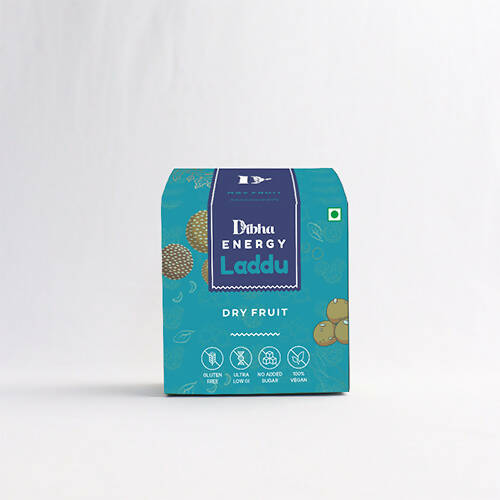 Dibha Dry Fruits Laddu (Vegan, Sugar-Free, Gluten-Free, 100% Natural) - Distacart
