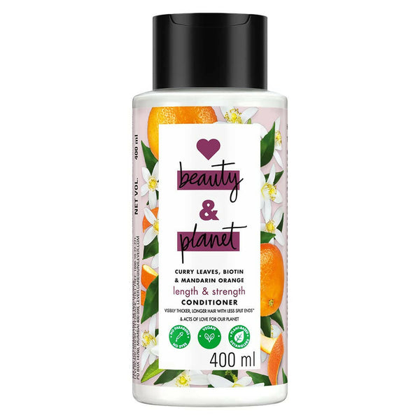 Love Beauty And Planet Curry Leaves, Biotin & Mandarin Paraben Free Conditioner - Distacart
