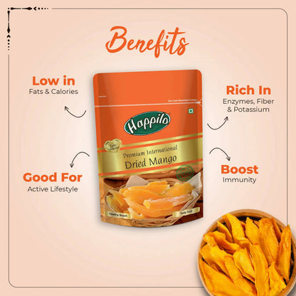 Happilo Premium International Dried Mango - Distacart