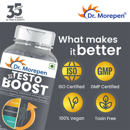 Dr. Morepen Testo Boost Tablets - Distacart