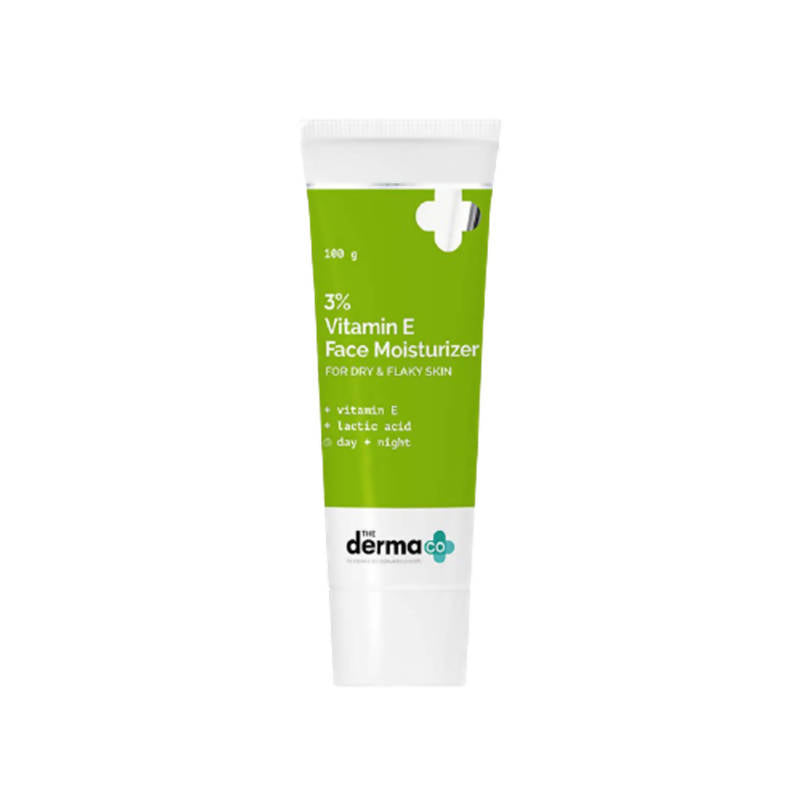 The Derma Co 3% Vitamin E Face Moisturizer For Dry & Flaky Skin