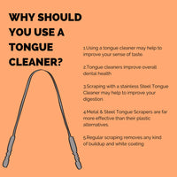 Thumbnail for Bare Necessities Stainless Steel Tongue Cleaner