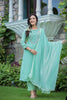Kaajh Women's Green Modal Silk Suit Set - Distacart