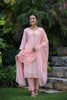 Kaajh Pink Modal Silk Suit Set For Women - Distacart