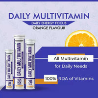 Thumbnail for Nutracology Daily Multivitamin Effervescent Tablets With Vitamins & Minerals For Men & Women - Distacart