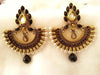Designer Black Earrings