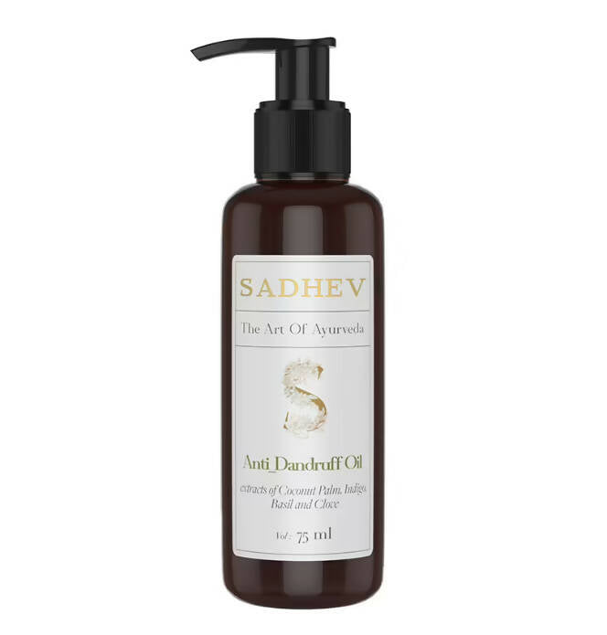 Sadhev Ayurvedic Anti-Dandruff Oil - Distacart