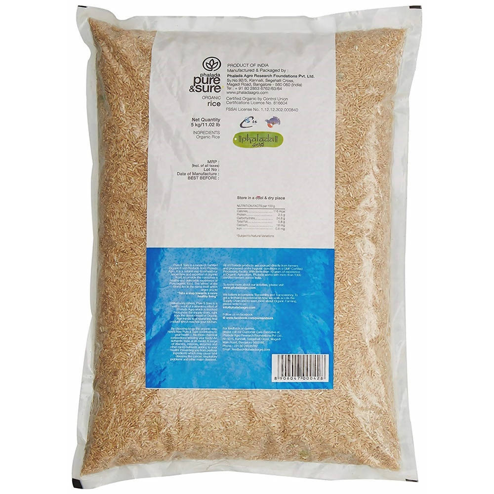 Pure & Sure Organic Brown Basmati Rice - Distacart