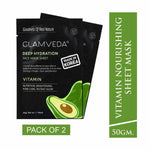 Thumbnail for Glamveda Vitamin Sheet Mask-Pore Care & Nutrition