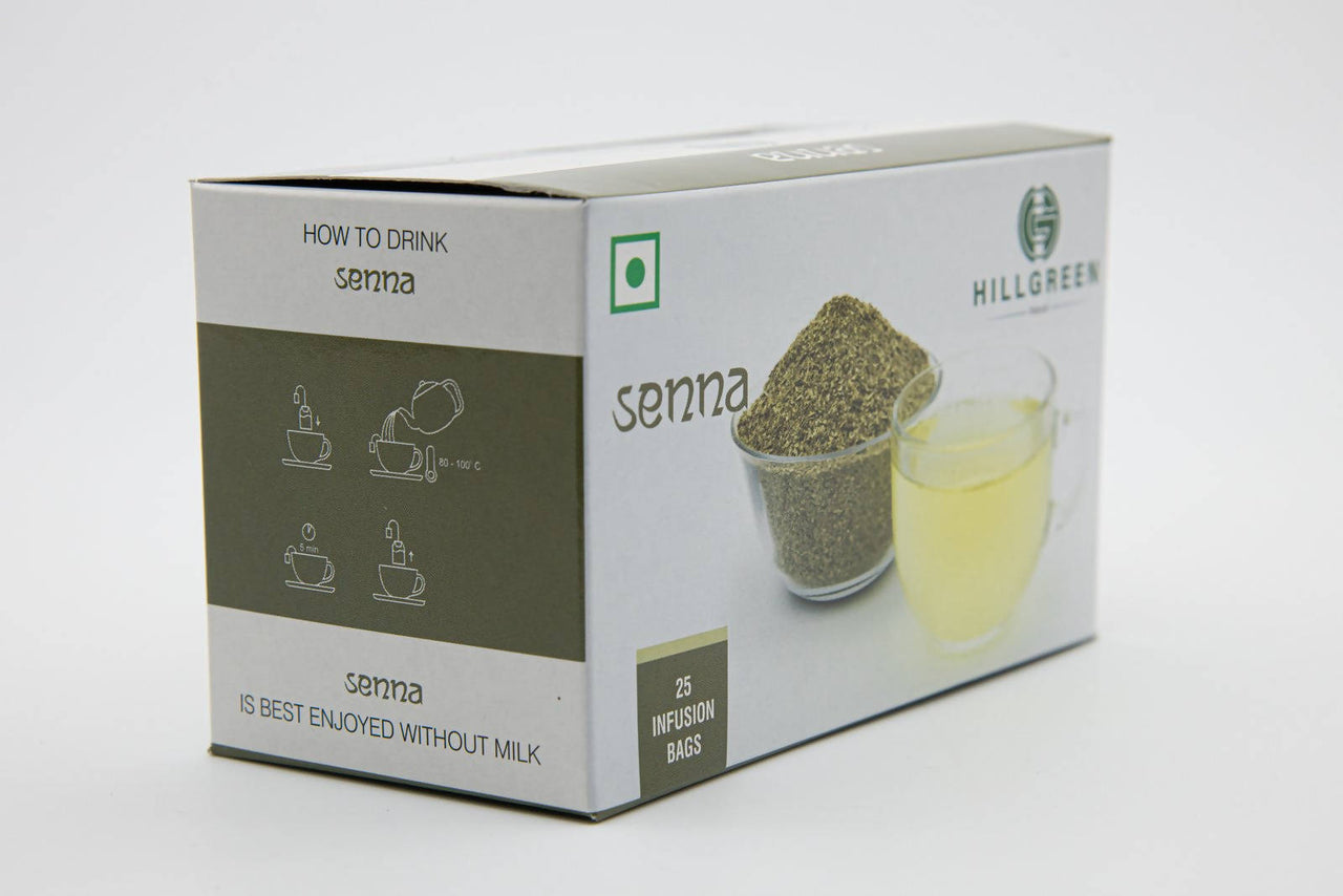Hillgreen Natural Senna Tea Bags - Distacart