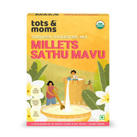 Thumbnail for Tots and Moms Organic Millets Sathu Mavu Porridge Mix - Distacart