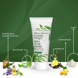 Blossom Kochhar Aroma Magic Neem & Tea Tree Face Pack - Distacart
