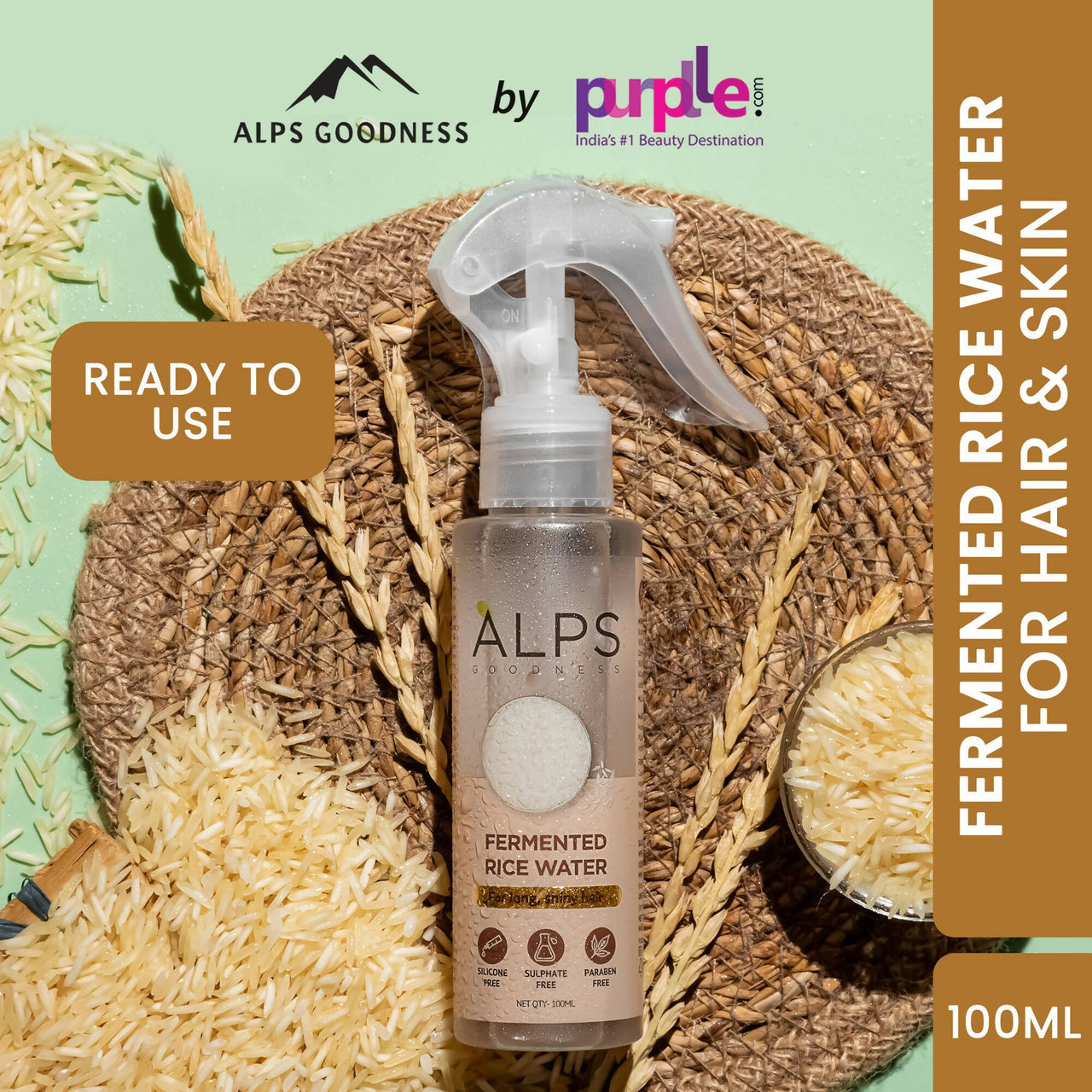 Alps Goodness Fermented Rice Water For Hair & Skin - Distacart