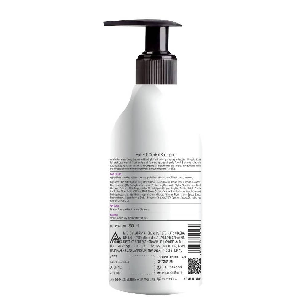 Hi9 Hair Fall Control Shampoo