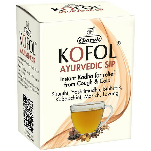 Charak Pharma Kofol Ayurvedic Sip Instant Kadha Sachet - Distacart