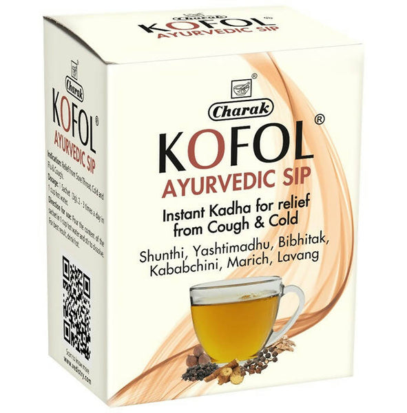 Charak Pharma Kofol Ayurvedic Sip Instant Kadha Sachet - Distacart