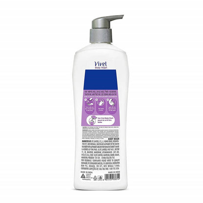 Vivel Lavender & Almond Oil Body Wash - Distacart