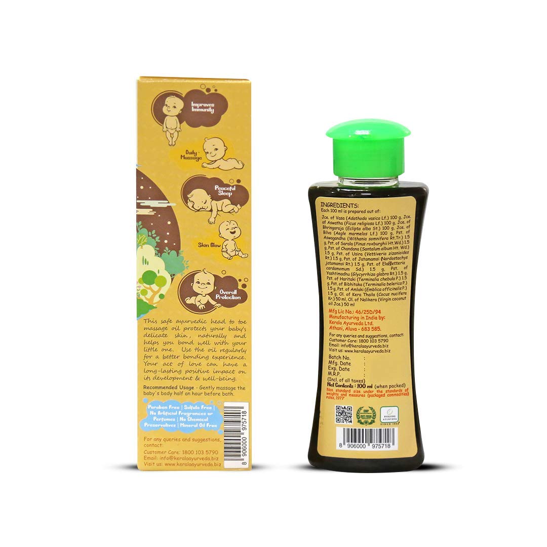 Kerala Ayurveda Baby Oil 100 ml