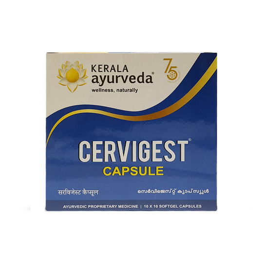 Buy Kerala Ayurveda Cervigest Capsule Online At Low Price