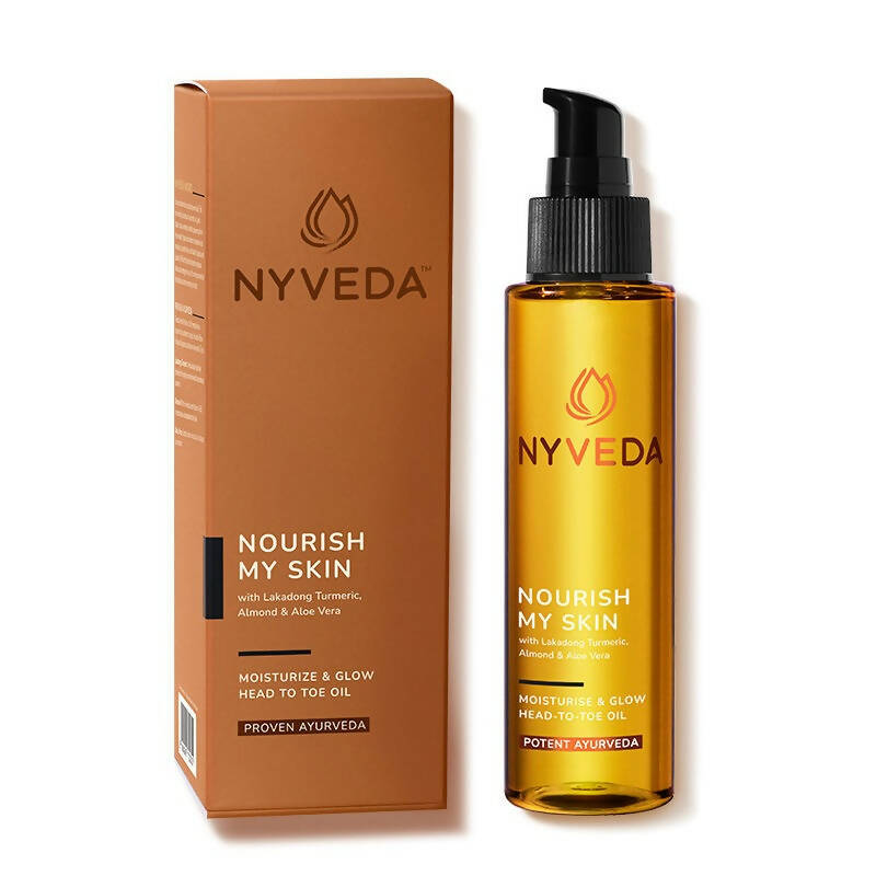 Nyveda Body Oil | Nourish My Skin Moisturise & Glow Head-To-Toe - Distacart