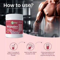 Thumbnail for Nutriorg Protein Plus Strawberry Flavor Powder - Distacart