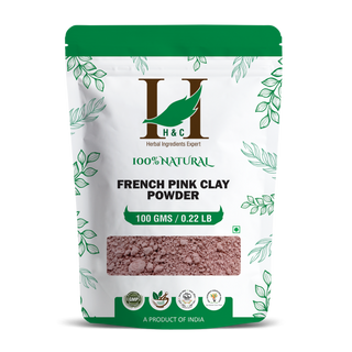 H&C Herbal French Pink Clay Powder - Distacart