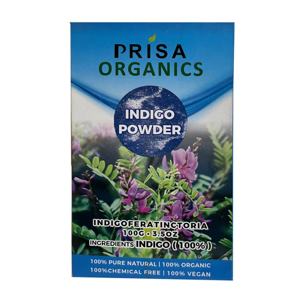 Prisa Organics Natural Indigo Powder - Distacart