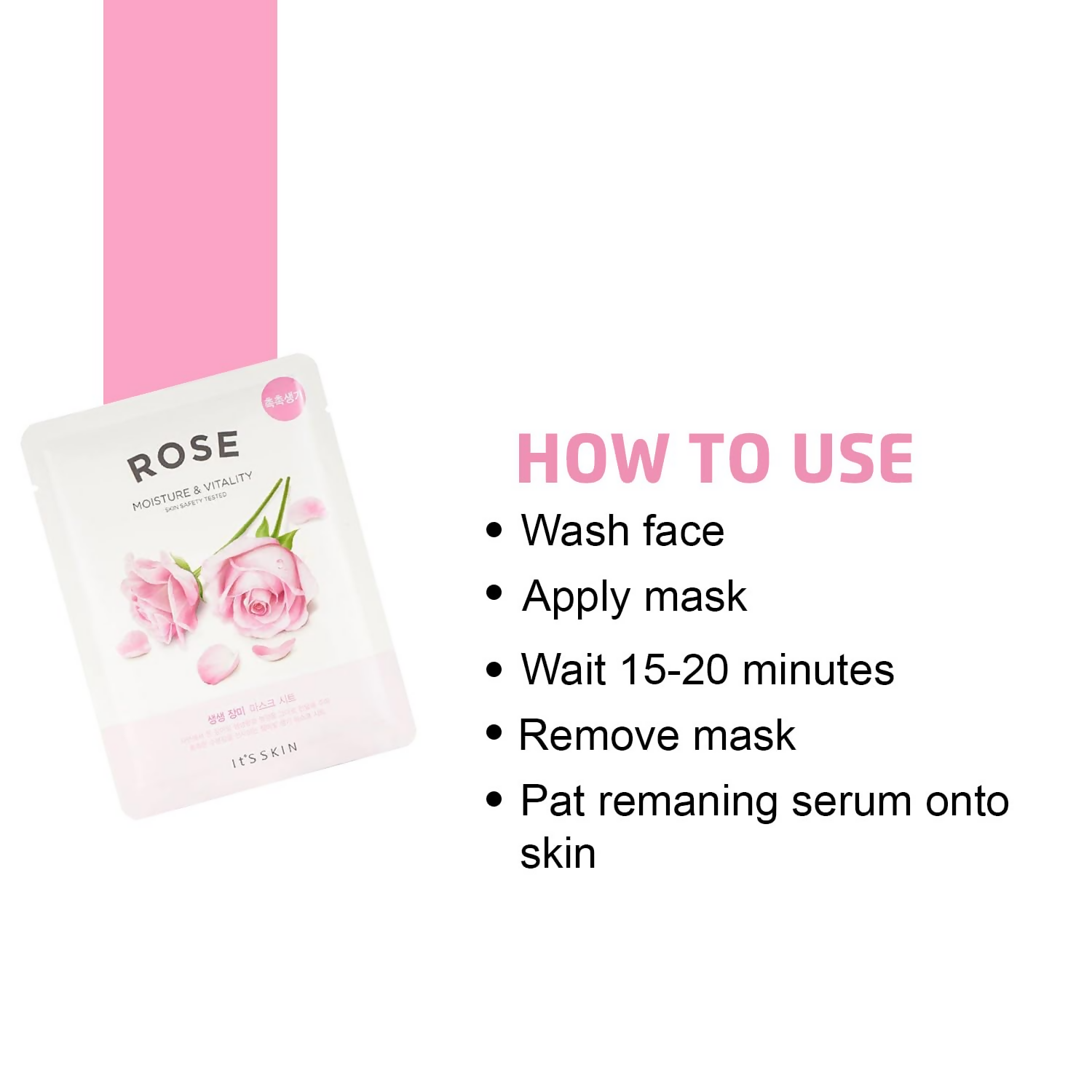It's Skin The Fresh Rose Mask Sheet - Distacart