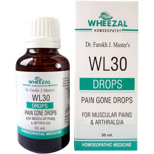 Wheezal Homeopathy WL-30 Pain Gone Drops