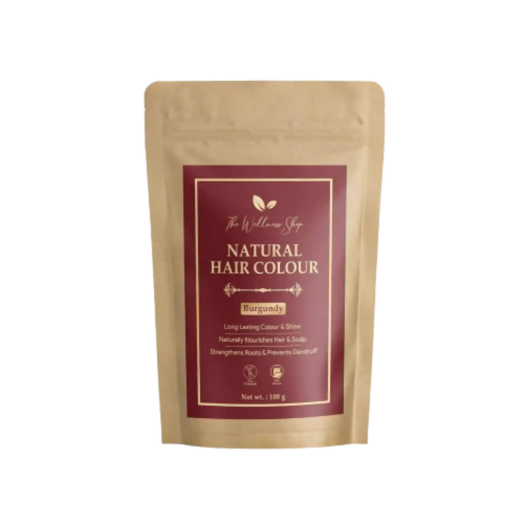 The Wellness Shop Natural Hair Colour - Burgundy - Distacart
