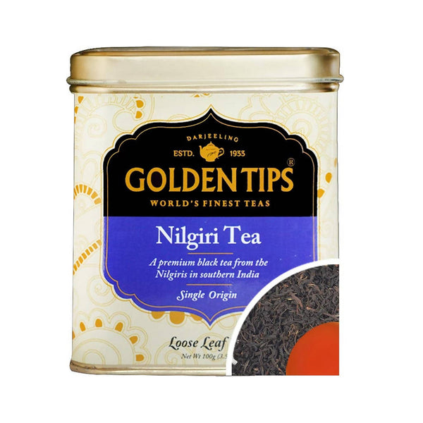 Golden Tips Nilgiri Tea - Tin Can - Distacart