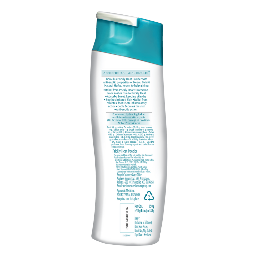 BoroPlus Prickly Heat Powder - Icy Cool - Distacart