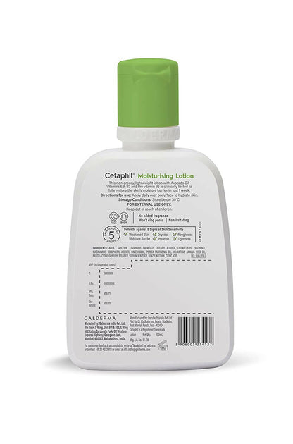 Cetaphil Moisturizing Lotion For Sensitive Skin - Distacart